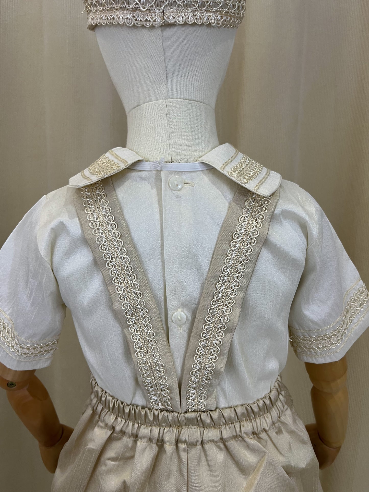 Conjunto Traje Bombacho Tirantes 135 Niño Bebe