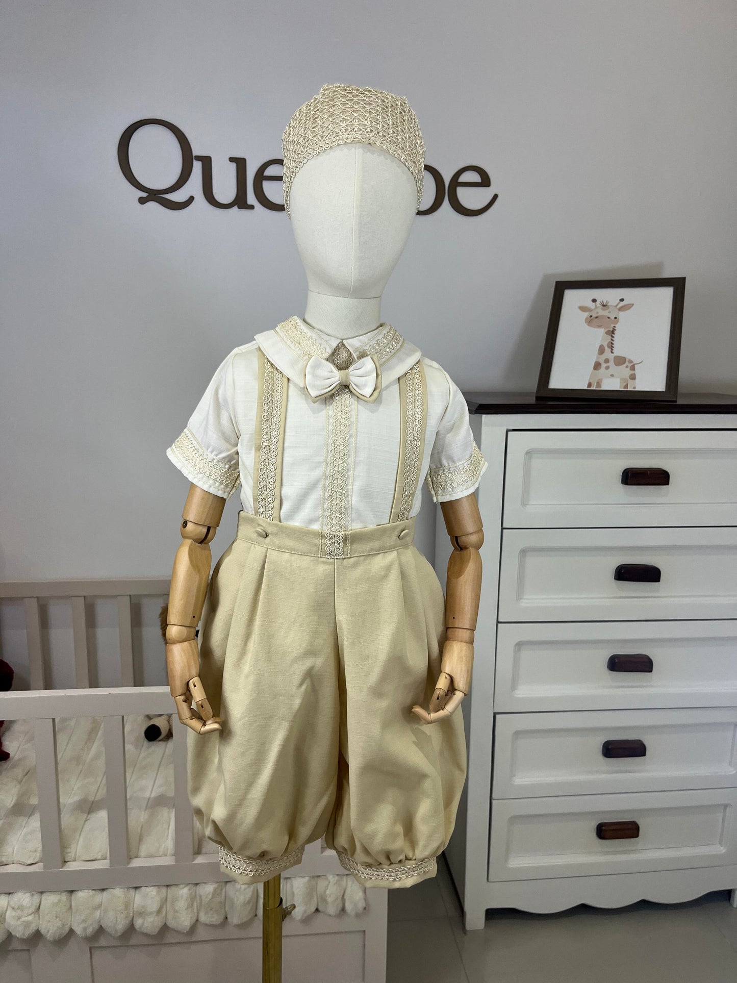 Conjunto Traje Bombacho Tirantes 136 Niño Bebe