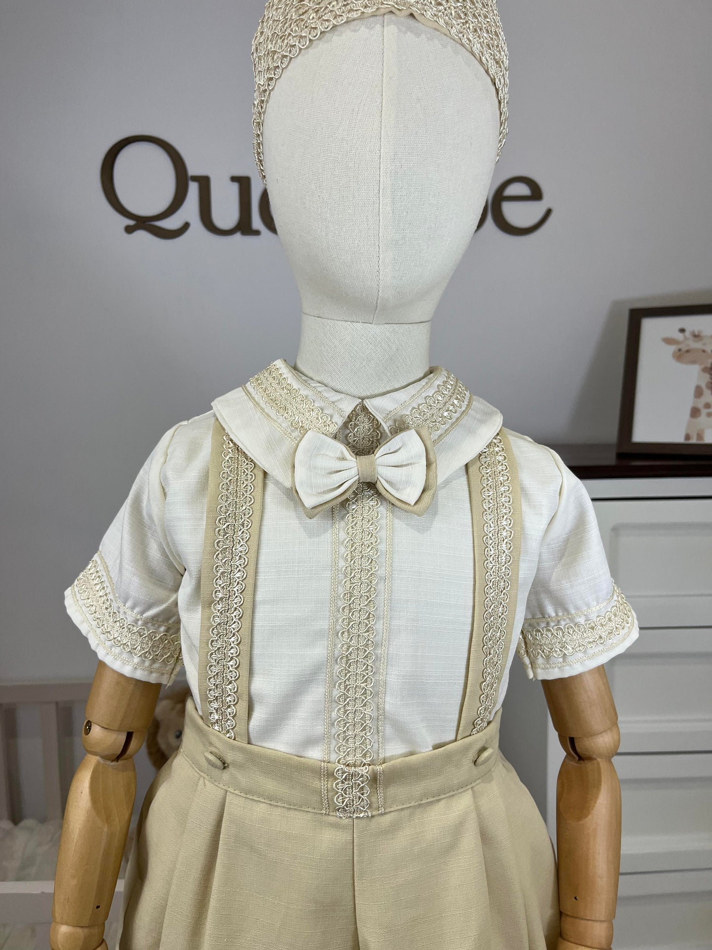 Conjunto Traje Bombacho Tirantes 136 Niño Bebe
