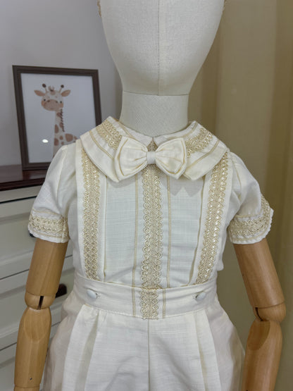 Conjunto Traje Bombacho Tirantes 136 Niño Bebe