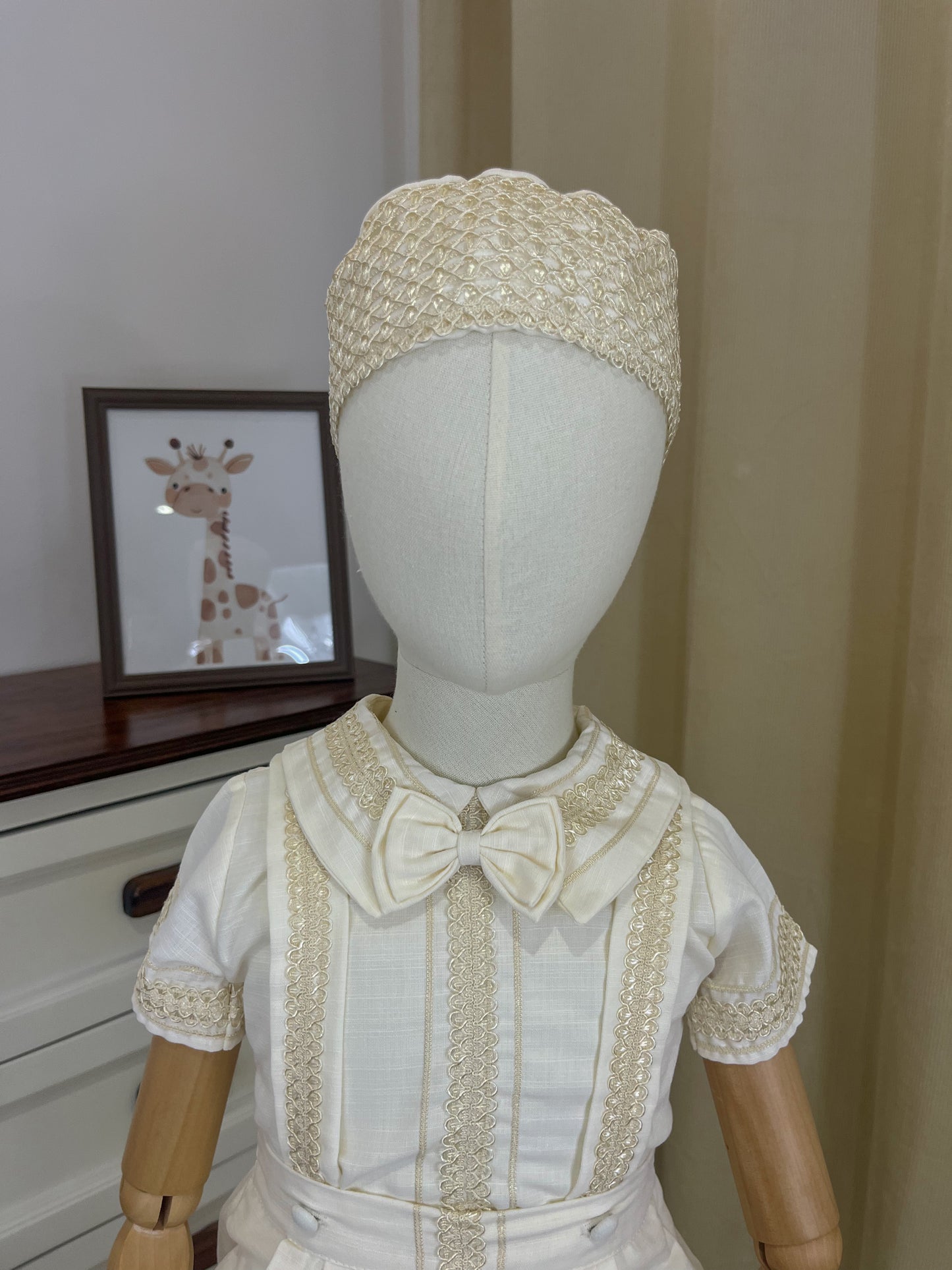 Conjunto Traje Bombacho Tirantes 136 Niño Bebe