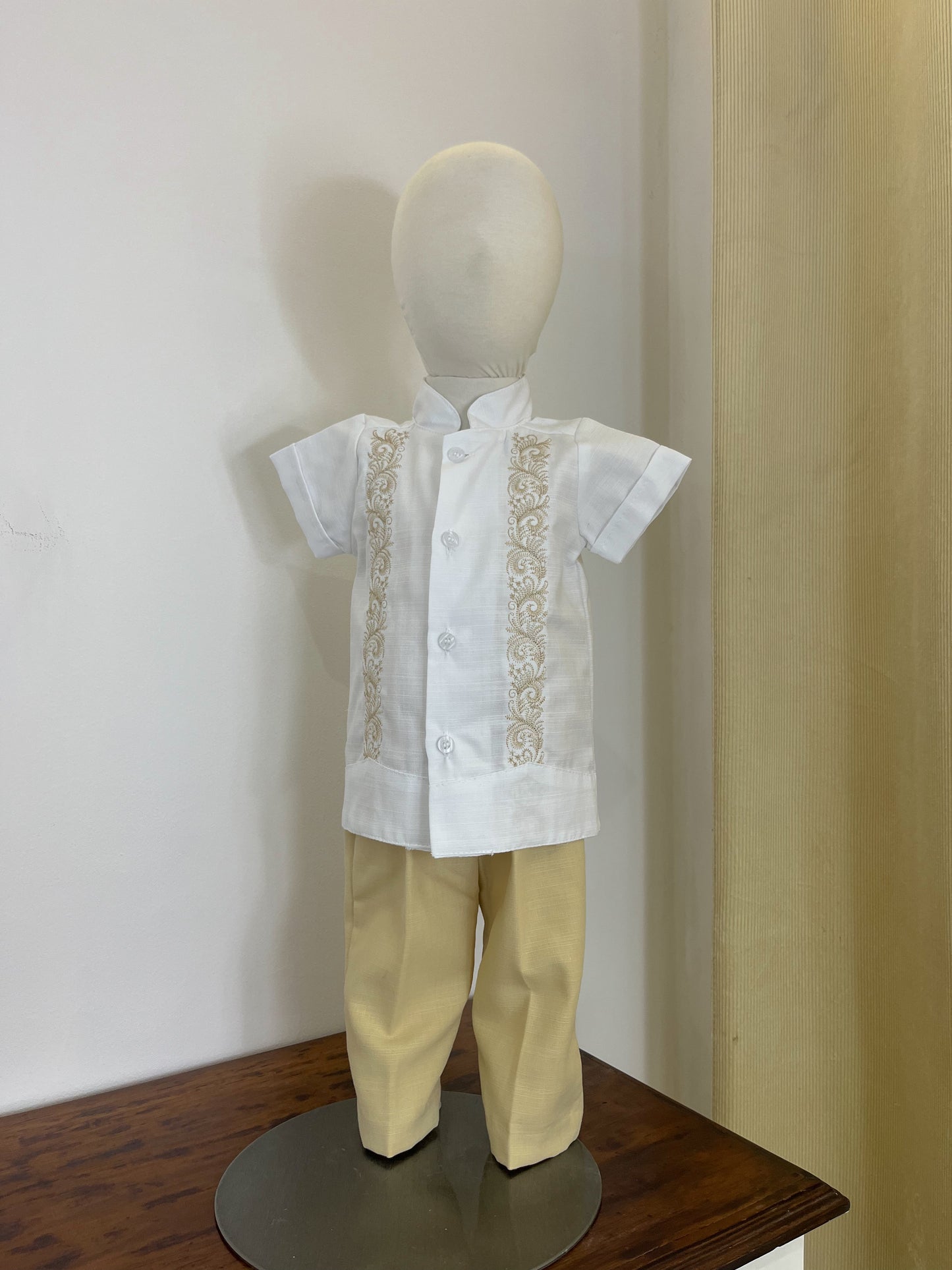 Conjunto Guayabera Bordado 146 Niño Bebe