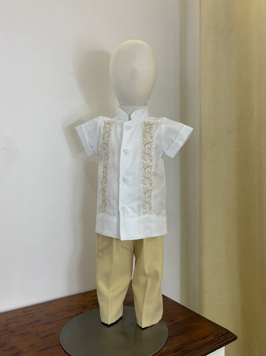 Conjunto Guayabera Bordado 146 Niño Bebe