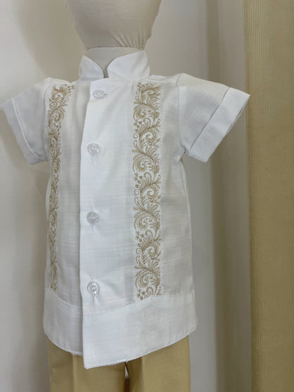 Conjunto Guayabera Bordado 146 Niño Bebe