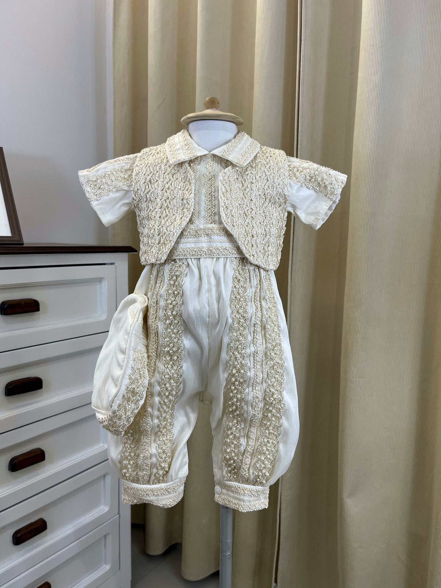 Ropón Bombacho 153 Bautizo Niño Bebe