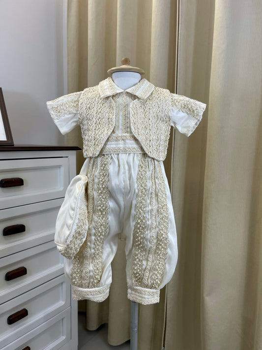 Ropón Bombacho 153 Bautizo Niño Bebe