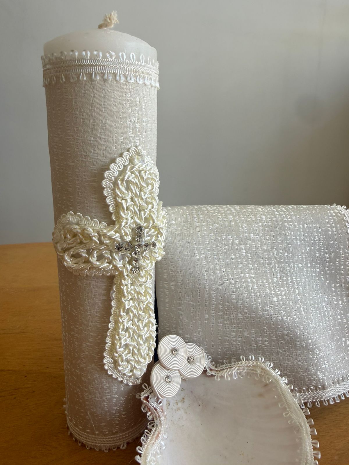 KIT de Vela Bautizo 161 Perla Niño Bebe