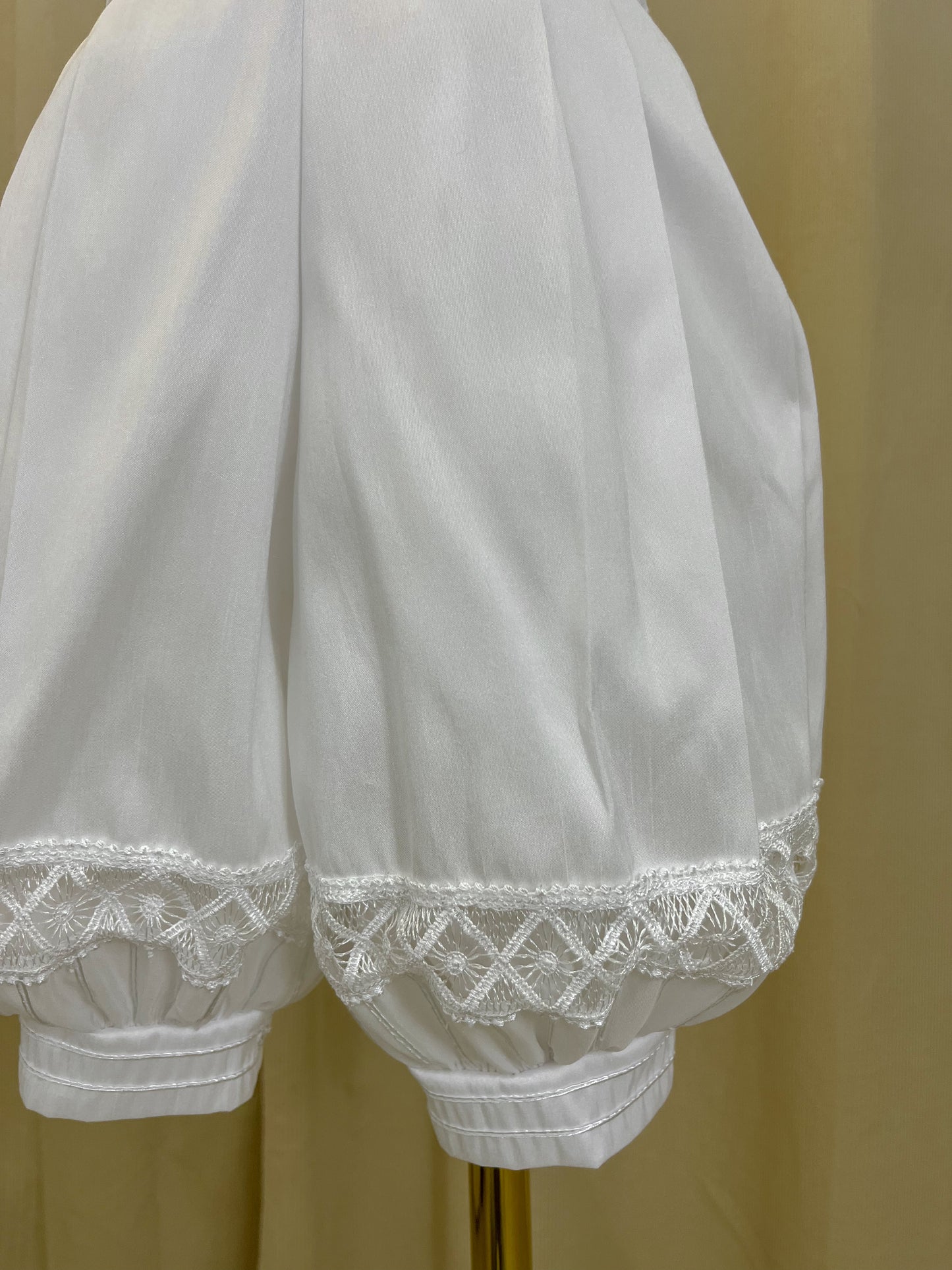 Ropón bombacho 163 +Kit de vela Bautizo Niño Bebe