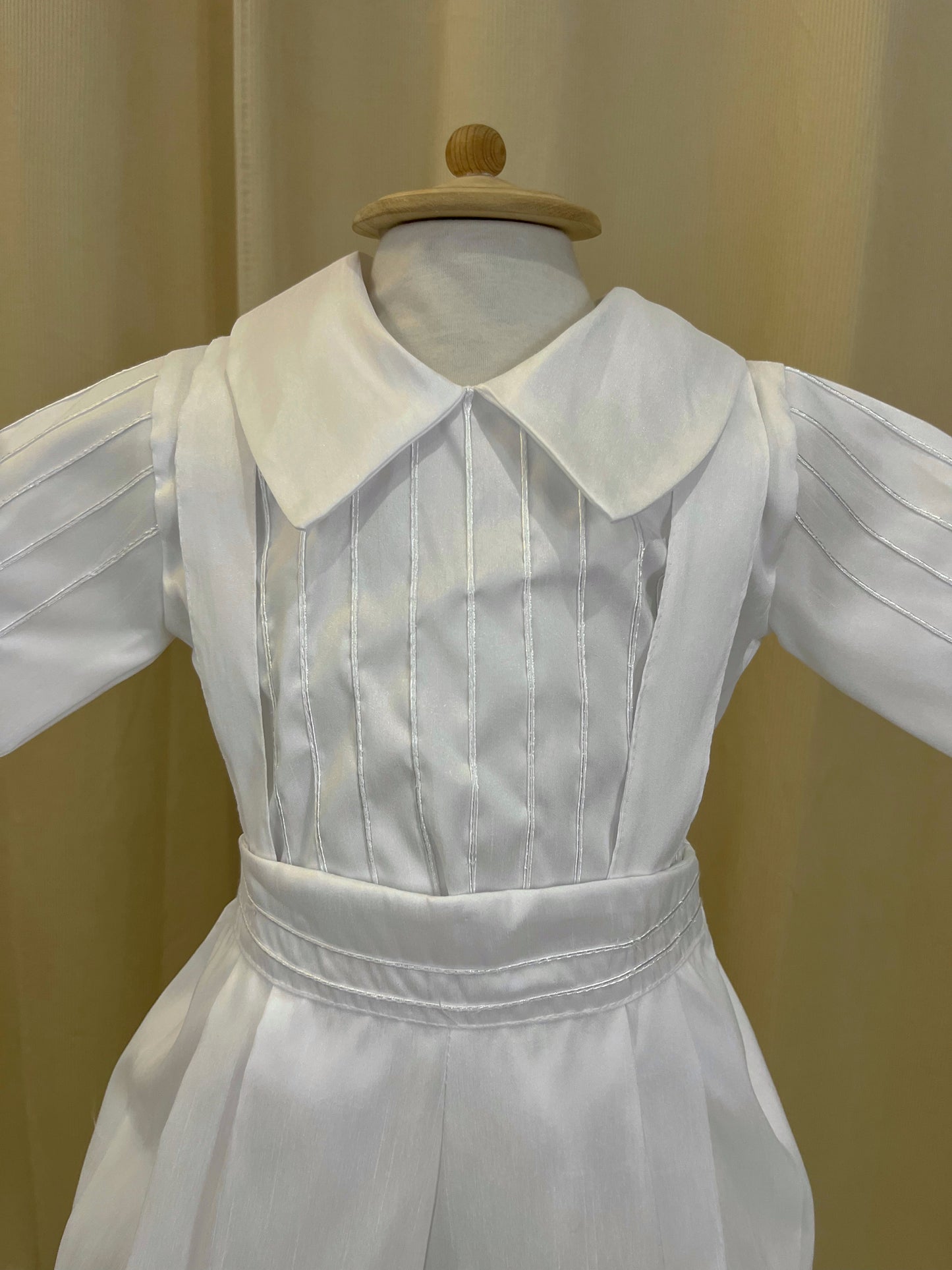 Ropón bombacho 163 +Kit de vela Bautizo Niño Bebe