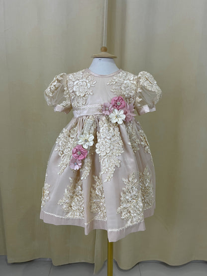 Vestido Batita Ropon 18 Niña Bebe