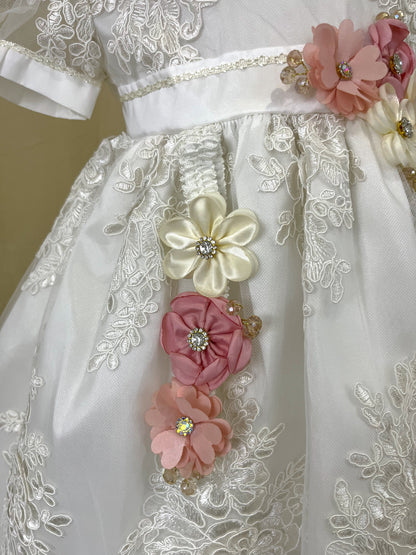 Vestido Batita Ropon 18 Niña Bebe