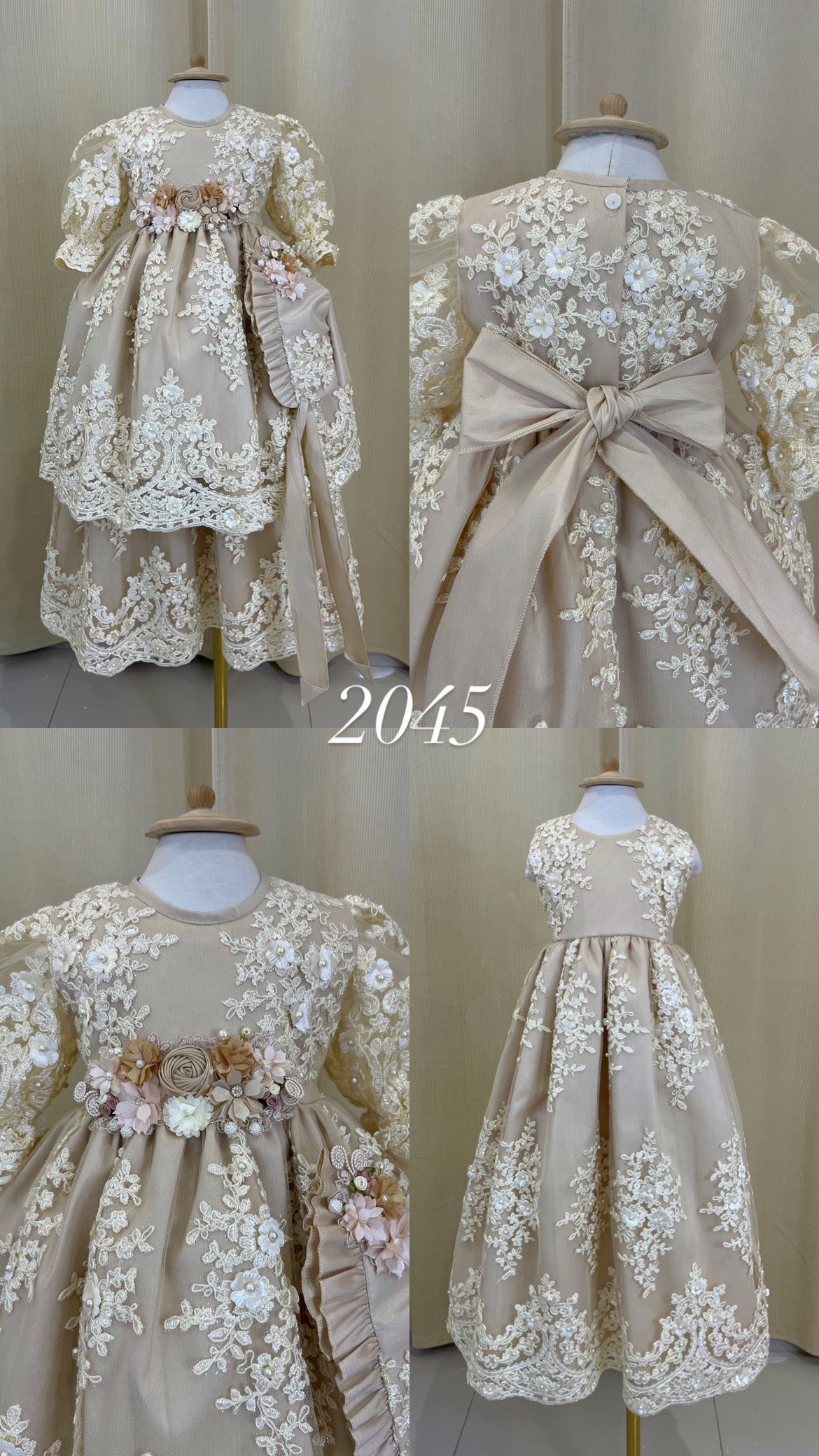 Ropon Desmontable 2045 Niña Bebe