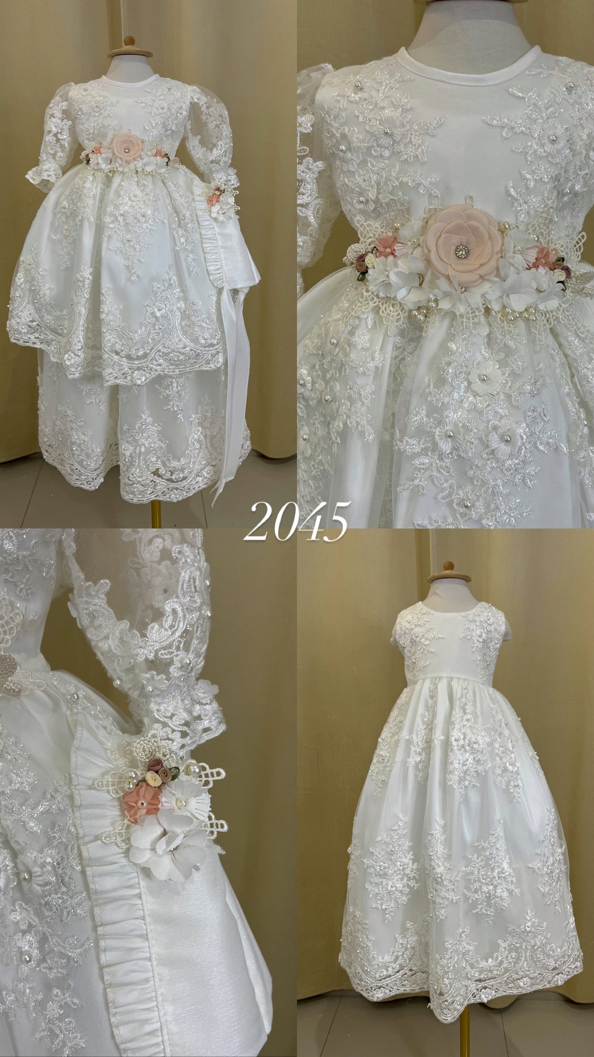 Ropon Desmontable 2045 Niña Bebe