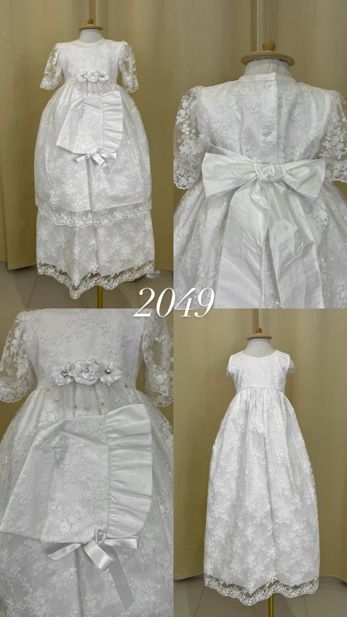 Ropon Desmontable 2049 Niña Bebe