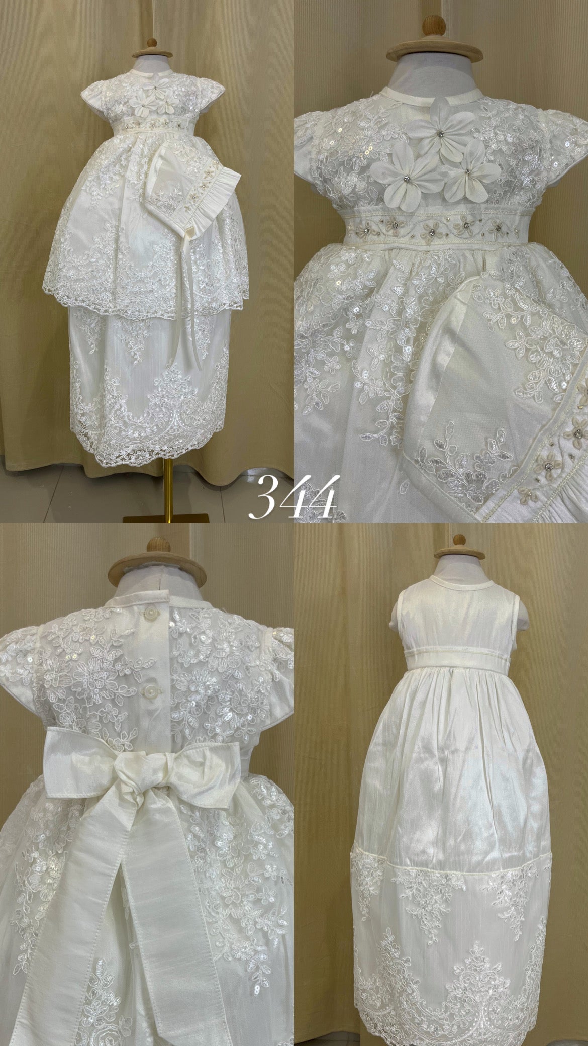 Ropon Desmontable 344 Niña Bebe