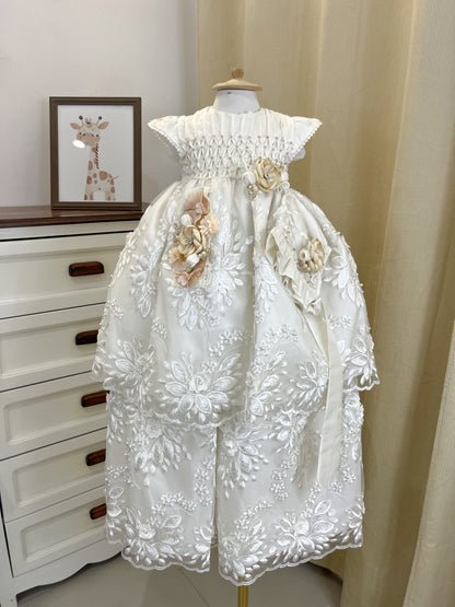 Ropon Desmontable 355 + Kit Bautizo Niña Bebe