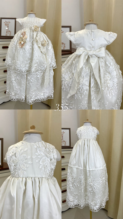 Ropon Desmontable 355 + Kit Bautizo Niña Bebe