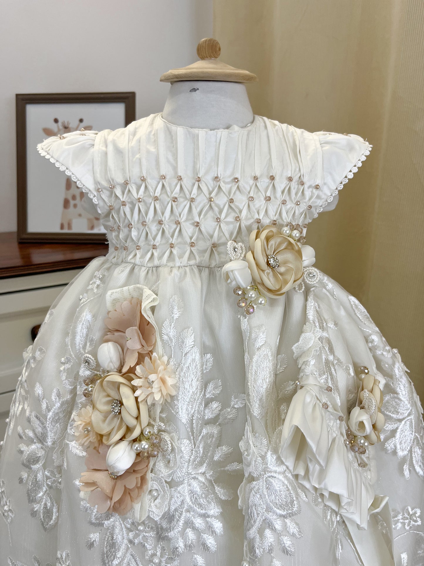 Ropon Desmontable 355 + Kit Bautizo Niña Bebe