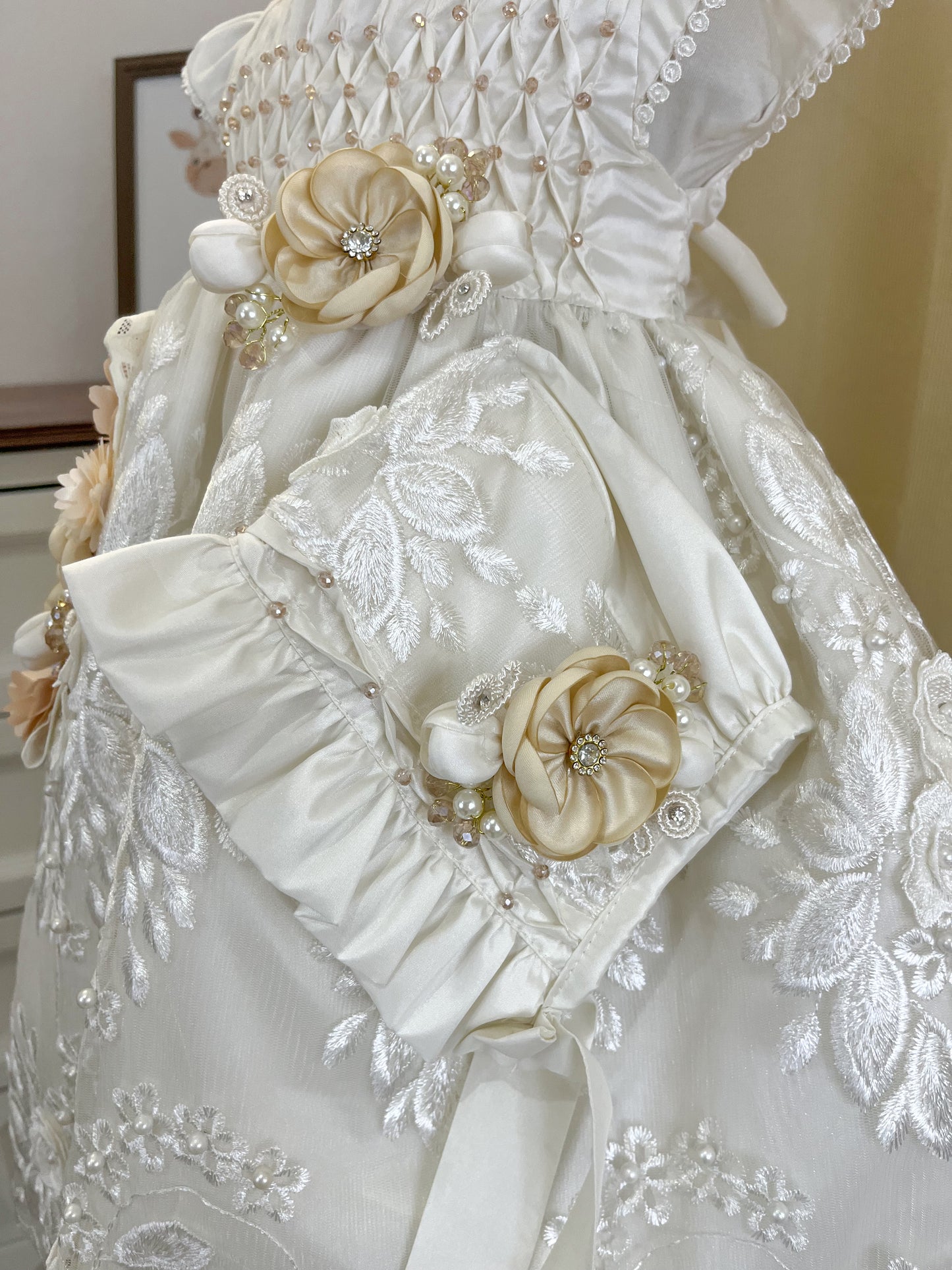 Ropon Desmontable 355 + Kit Bautizo Niña Bebe