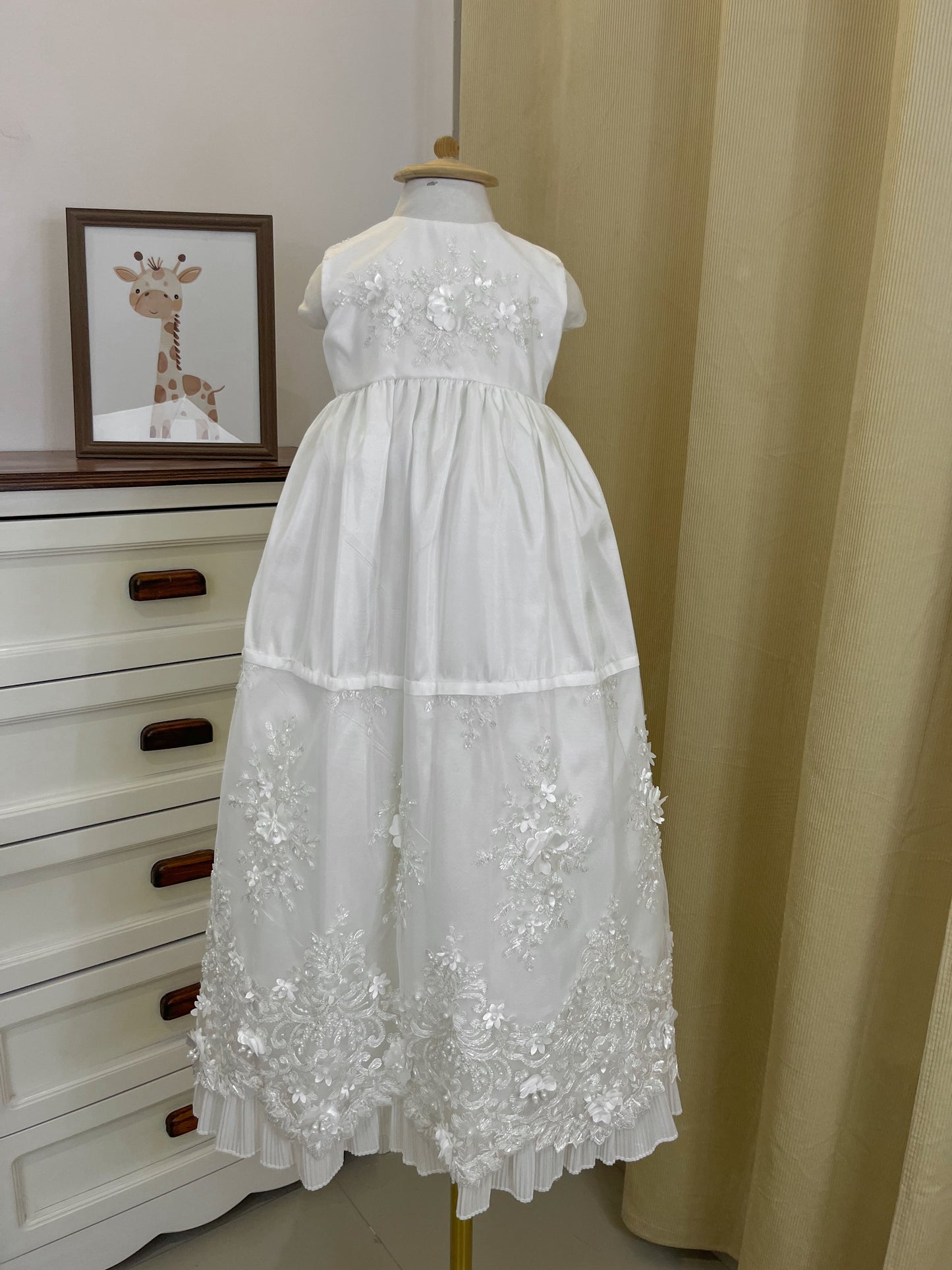 Ropon Desmontable 360 + Kit Bautizo Niña Bebe