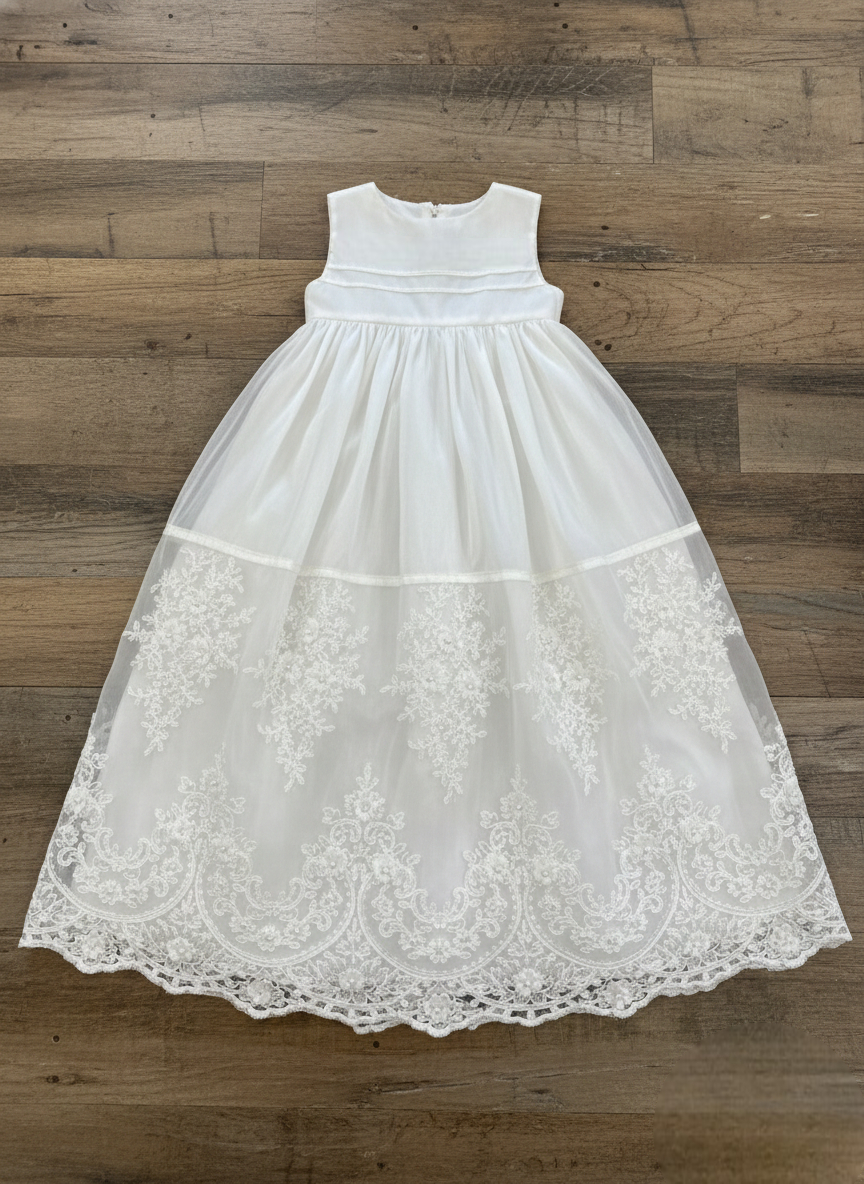 Ropon Desmontable 361 + Kit Bautizo Niña bebe