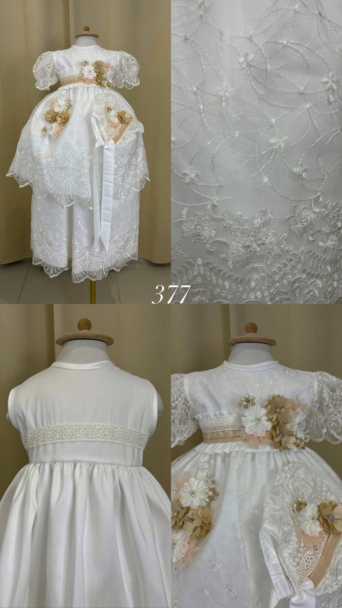 Ropon Desmontable 377 Niña Bebe