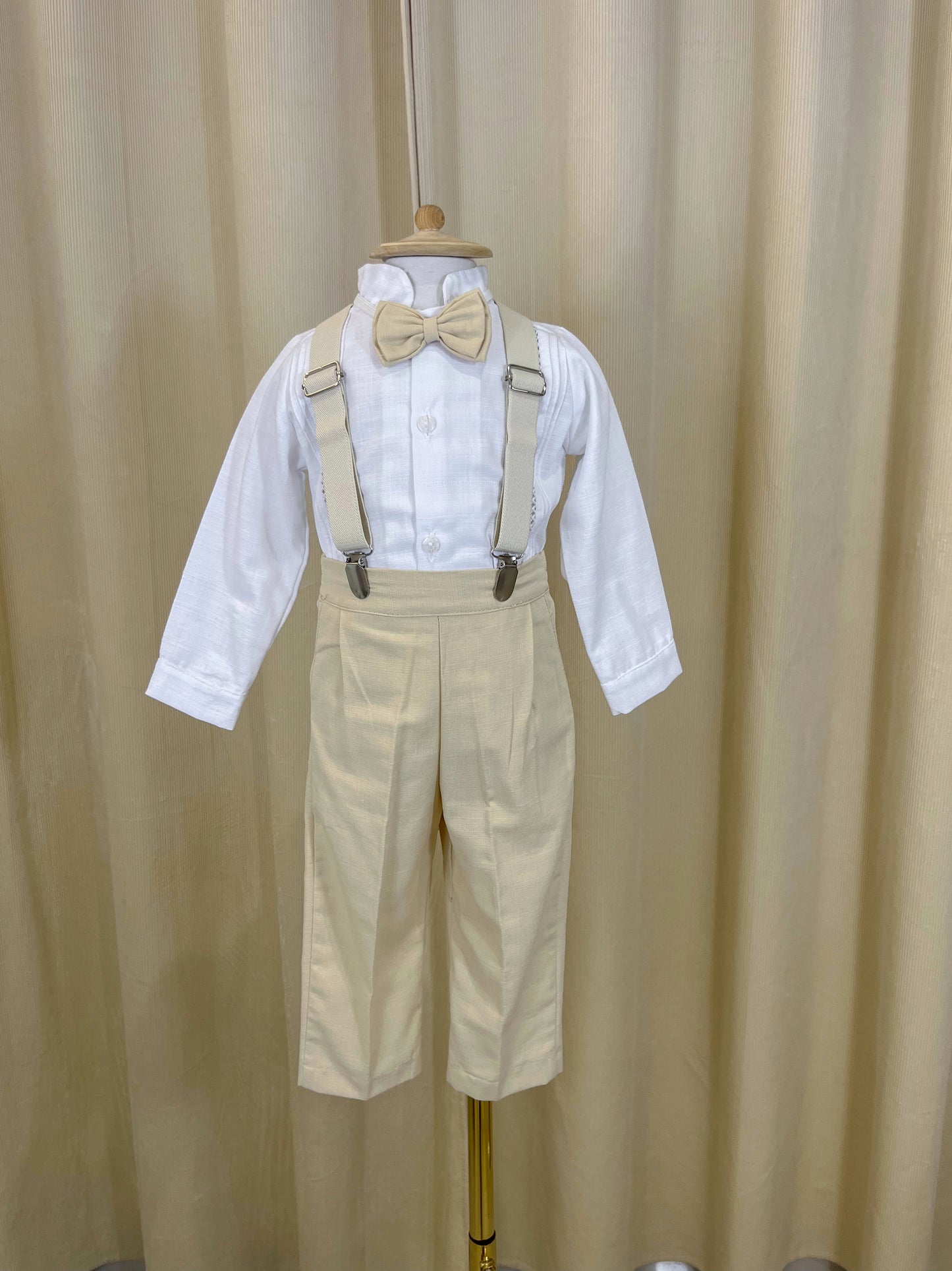 Conjunto Traje Formal con Chaleco y Tirantes 521 Niño bebe