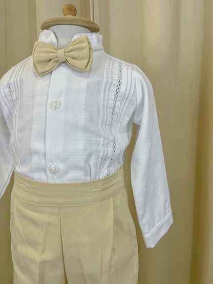 Conjunto Traje Formal con Chaleco y Tirantes 521 Niño bebe