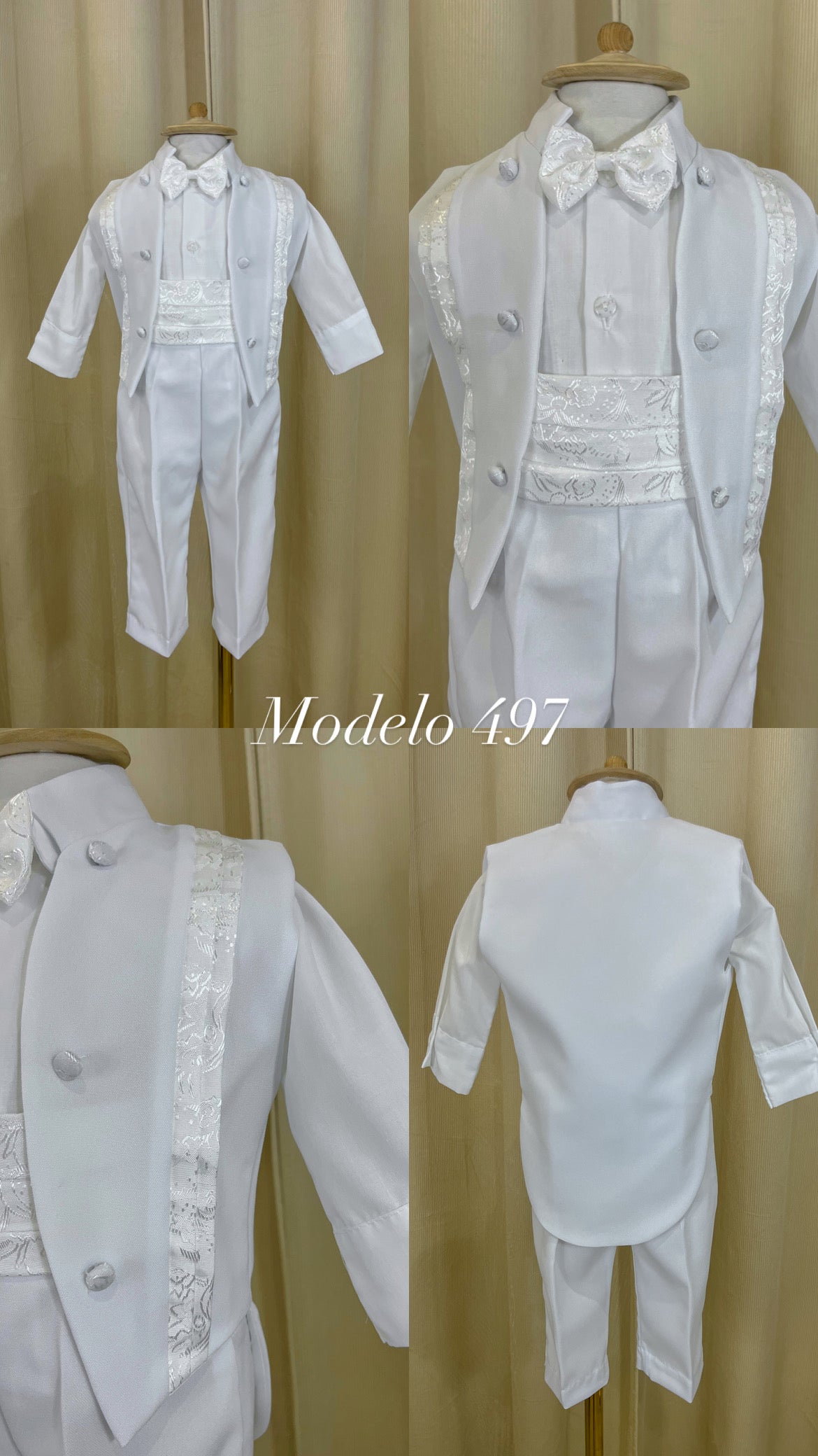 Conjunto Traje Formal 497 Niño Bebe