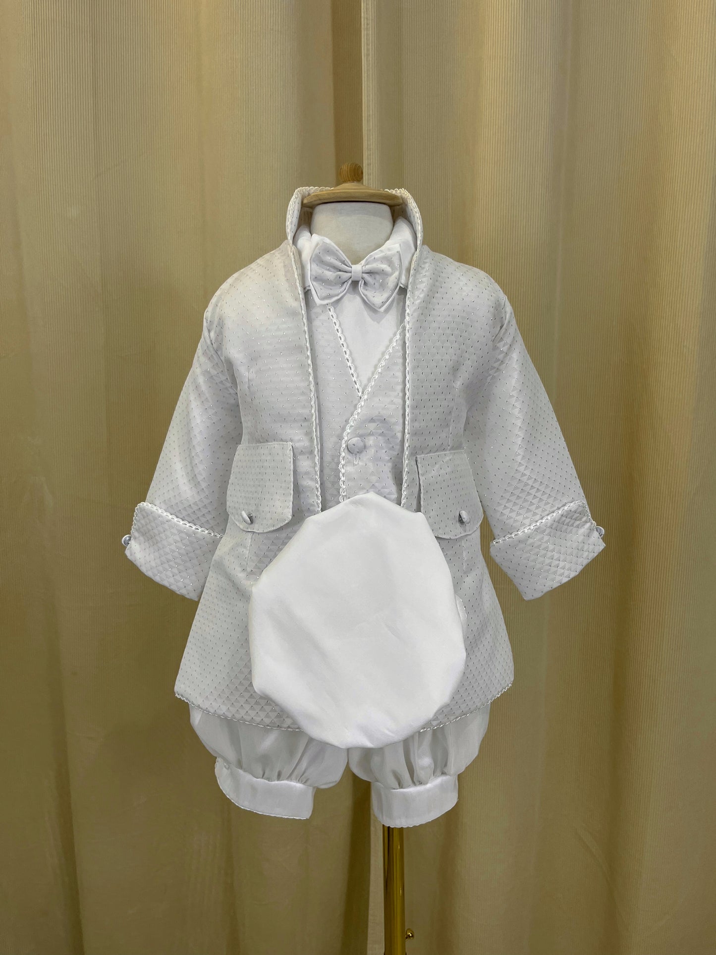 Ropón Bombacho 510 Principe Bautizo Niño Bebe