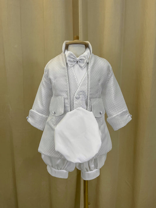 Ropón Bombacho 510 Principe Bautizo Niño Bebe
