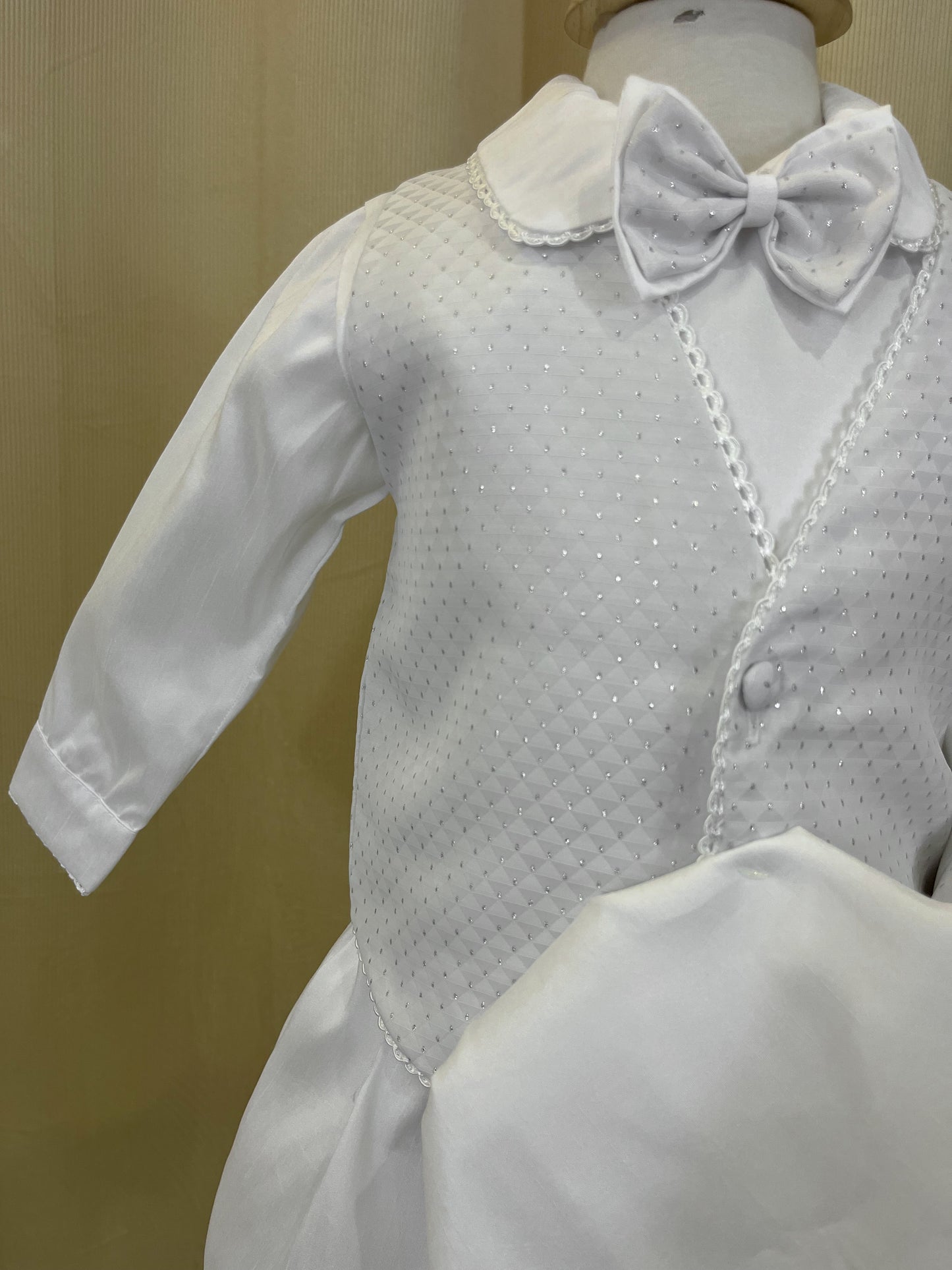 Ropón Bombacho 510 Principe Bautizo Niño Bebe