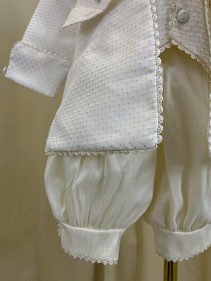 Ropón Bombacho 510 Principe Bautizo Niño Bebe