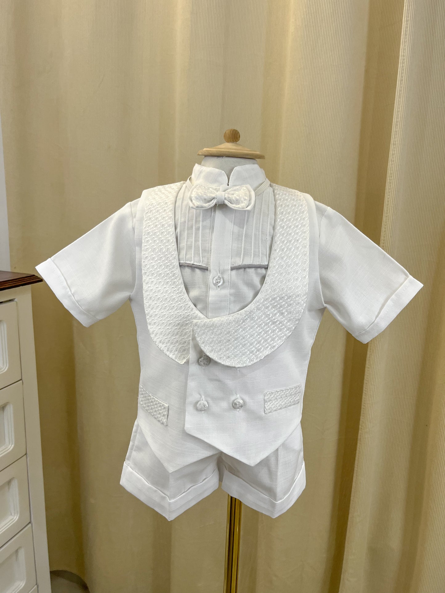 Conjunto traje formal 514 Short Niño Bebe