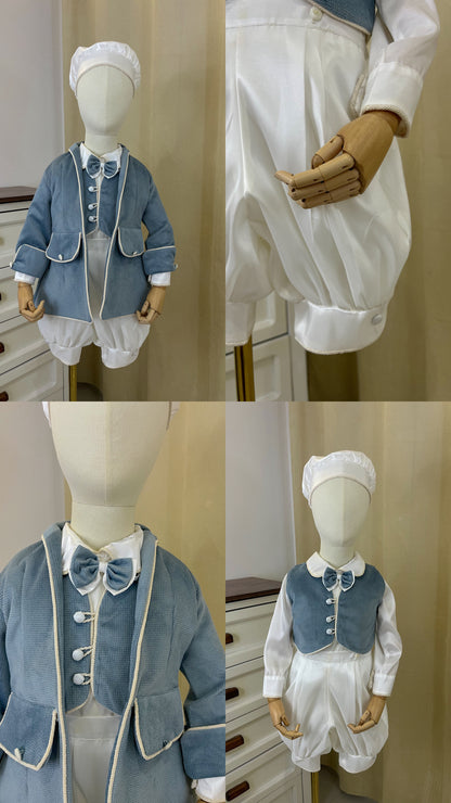 Ropón Bombacho 515 Principe Bautizo Niño Bebe