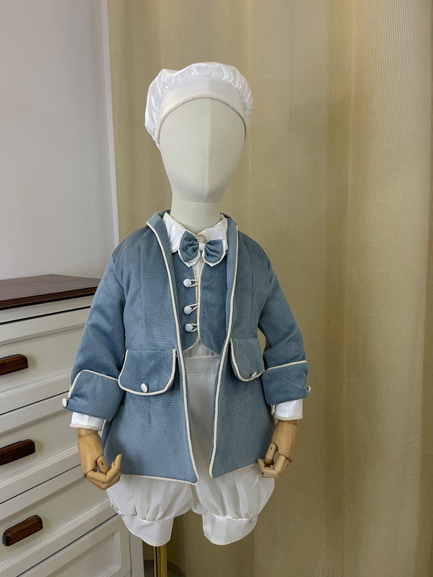 Ropón Bombacho 515 Principe Bautizo Niño Bebe