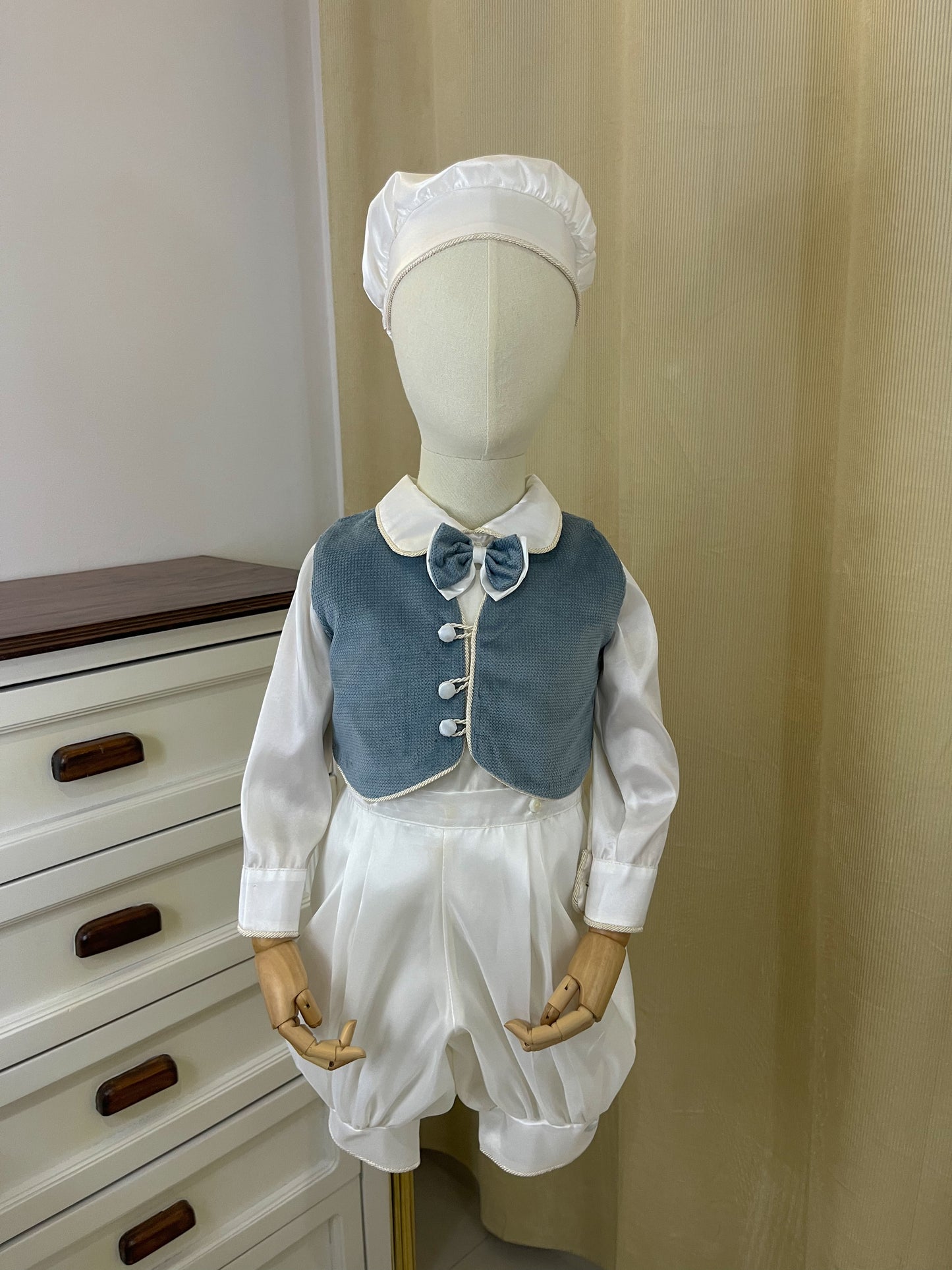 Ropón Bombacho 515 Principe Bautizo Niño Bebe