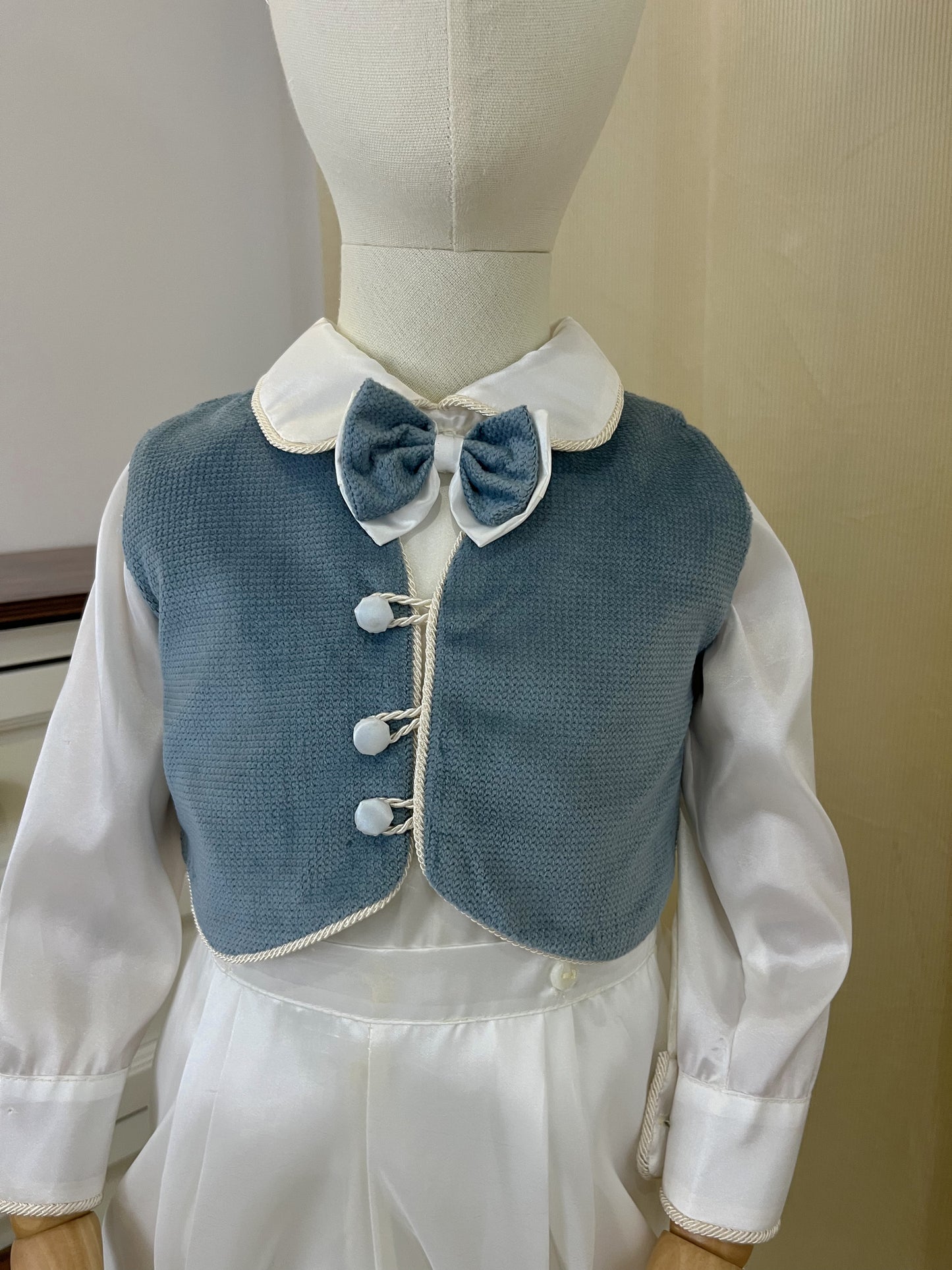 Ropón Bombacho 515 Principe Bautizo Niño Bebe