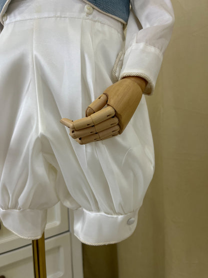 Ropón Bombacho 515 Principe Bautizo Niño Bebe