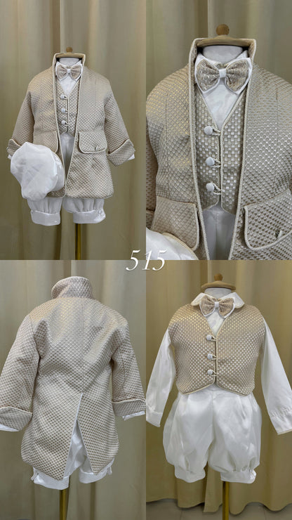 Ropón Bombacho 515 Principe Bautizo Niño Bebe