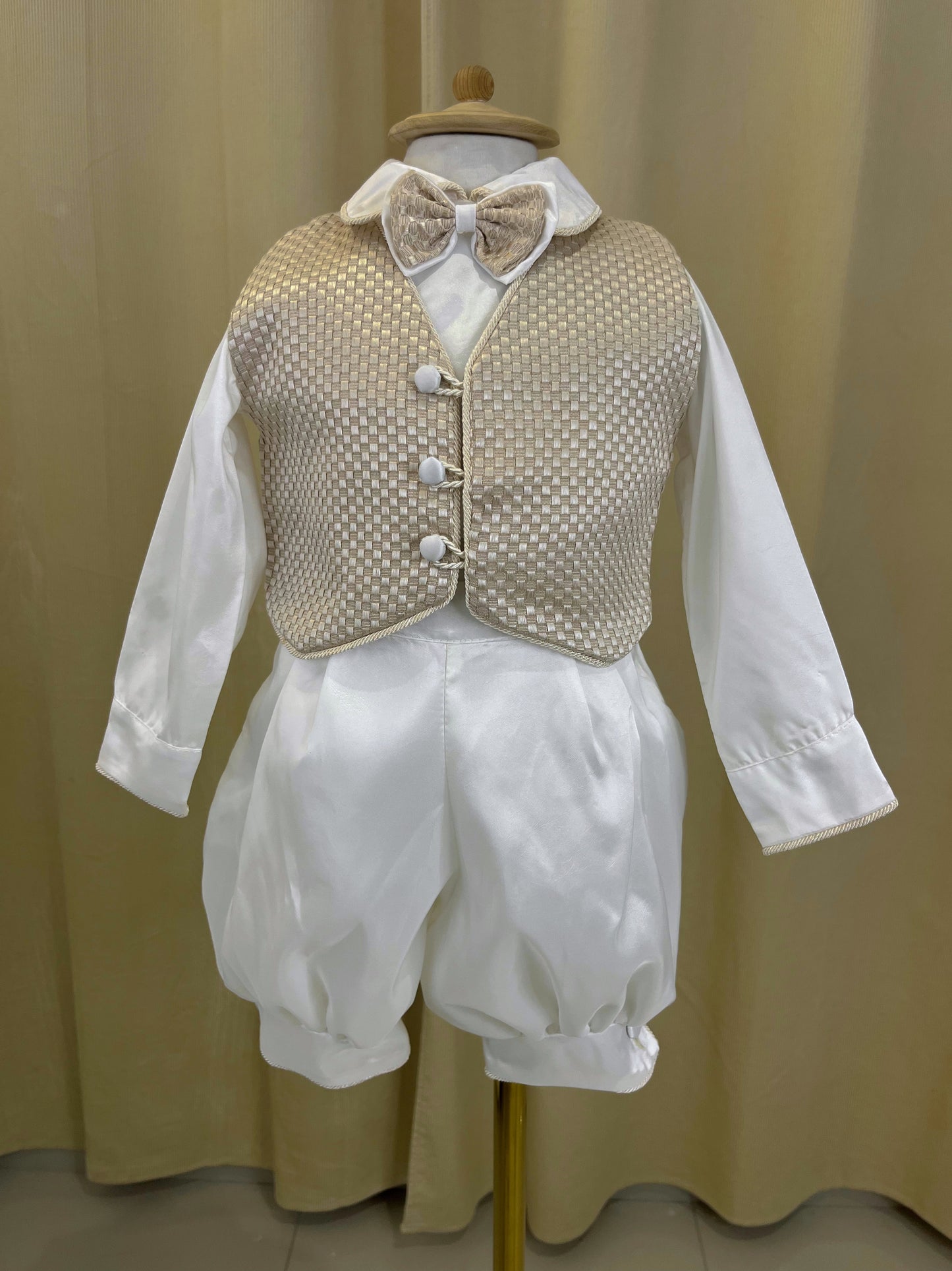 Ropón Bombacho 515 Principe Bautizo Niño Bebe