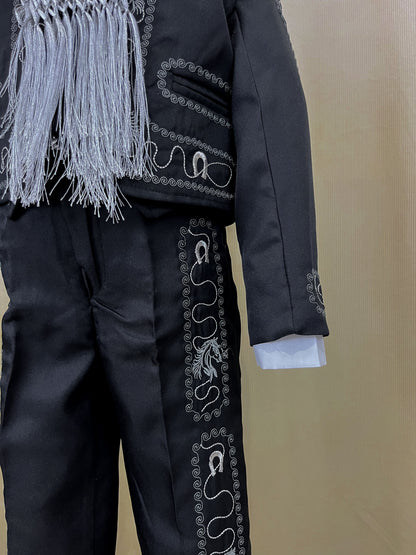 Traje Charro Mariachi Tafetan Caballo Niño Bebe