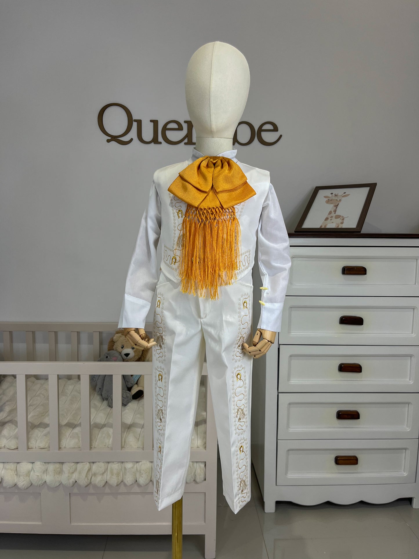 Traje Charro Mariachi Tafetan Caballo Niño Bebe