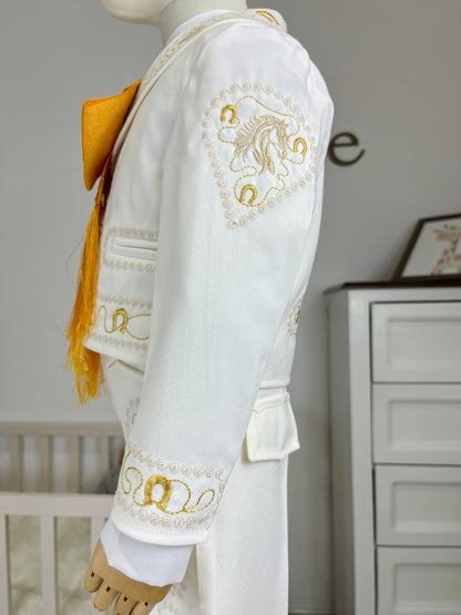 Traje Charro Mariachi Tafetan Caballo Niño Bebe