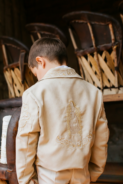 Traje Charro Mariachi Gamuza Niño Bebe