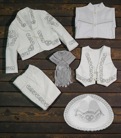 Traje Charro Mariachi Tafetan Niño bebe