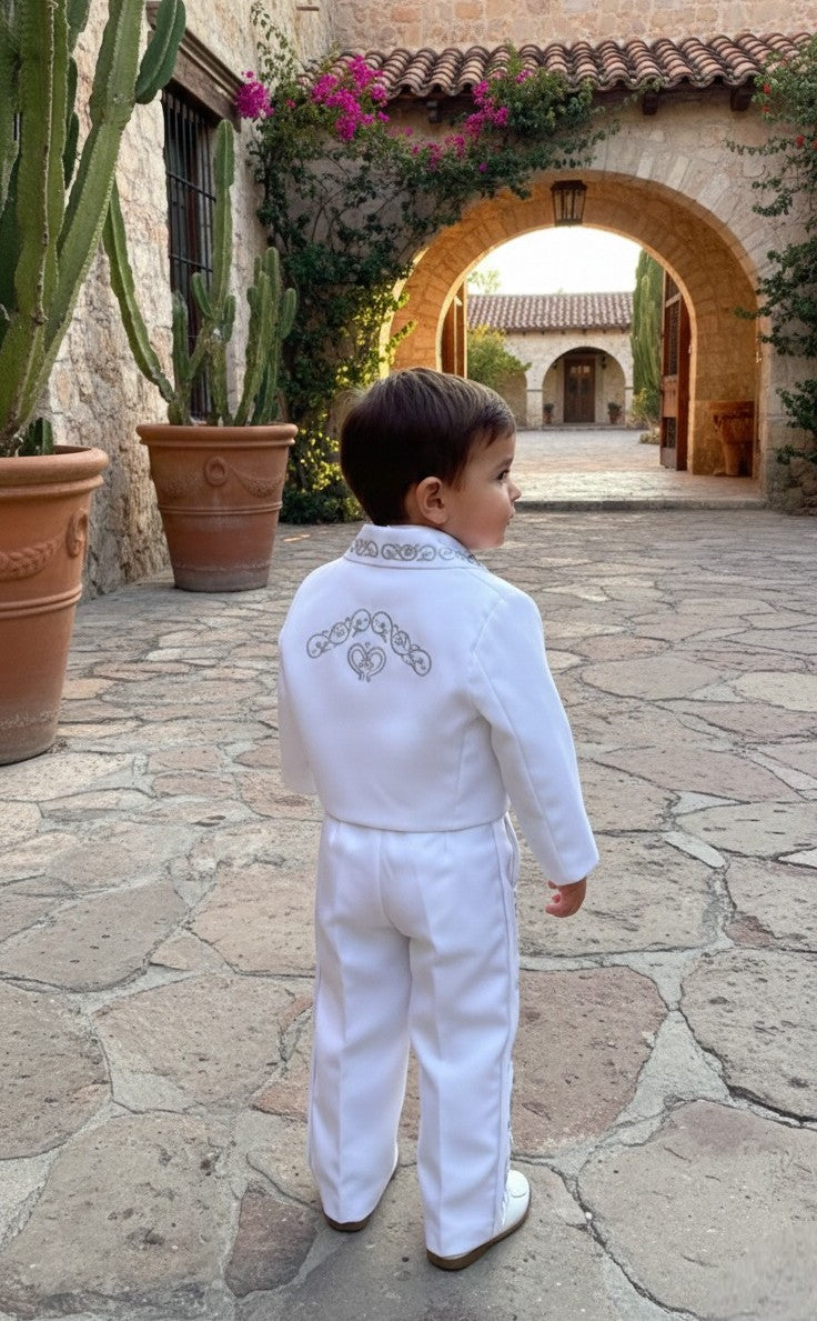 Traje Charro Mariachi Gamuza Niño Bebe