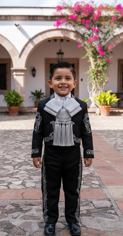 Traje Charro Mariachi Tafetan Niño bebe
