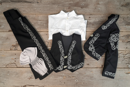 Traje Charro Mariachi Tafetan Niña Bebe