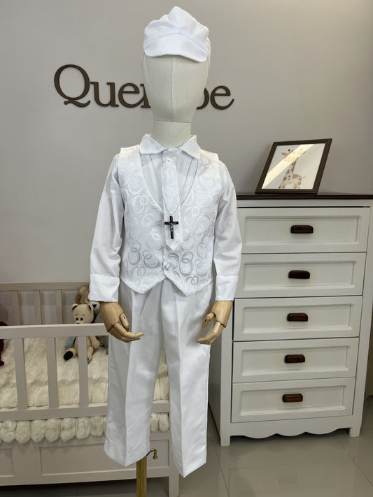 Conjunto Traje Formal con Corbata Niño Bebe